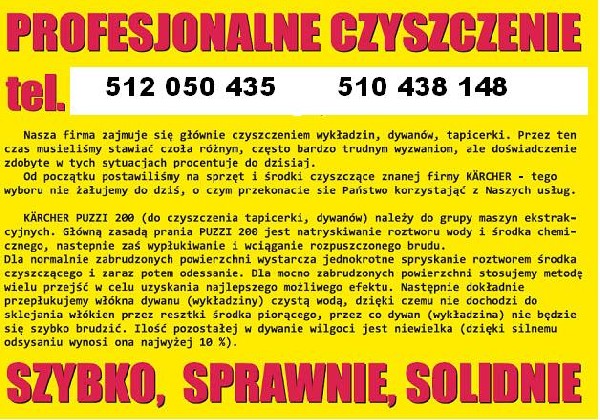 Sprzatanie Biur I Mieszkań Pranie Dywanów Tapicerki Tapicerki Samochodowej 2