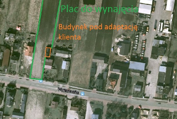 Plac I Pomieszczenie Gospodarcze Do Wynajęcia