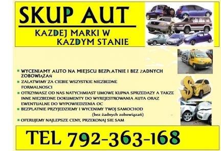 Skup Pojazdow Za Gotowke, Skup Aut Kazdej Marki W Kazdym Stanie, 