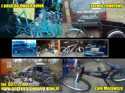 Serwis Fitness / Rowerowy Warszawa | Dojazd W Woj.mazowieckim |