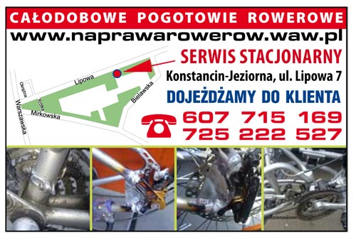 Serwis Rowerowy Warszawa - Naprawa Rowerów Konstancin