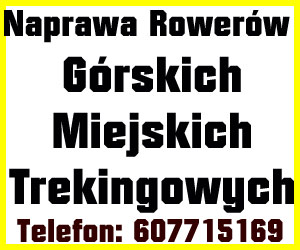 Naprawa Rowerów : Górskich Miejskich Trekingowych / Sprzętu Fitness U Klienta 