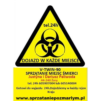 Dezynfekcja Sprzątanie Miejsc Po Zgonach Zwłokach