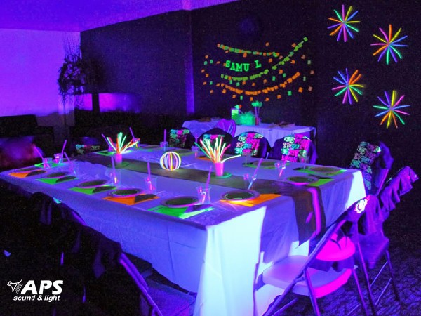 Oświetlenie Imprez - Neon Party, Fluo Party, Uv 2