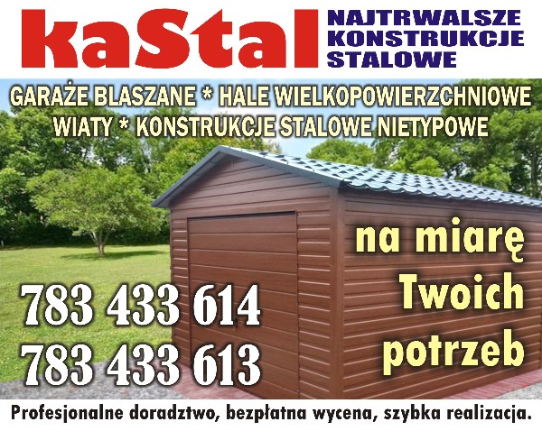 Garaże Blaszane Na Zamówienie! Producent! Najtrwalsze Konstrukcje!