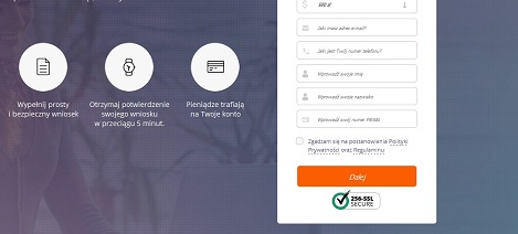 Pożyczka – Bez Bik- Szybka Weryfikacja - Od Ręki