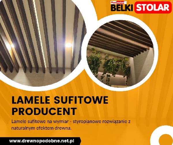 Lamele Sufitowe Imitujące Drewno Na Wymiar