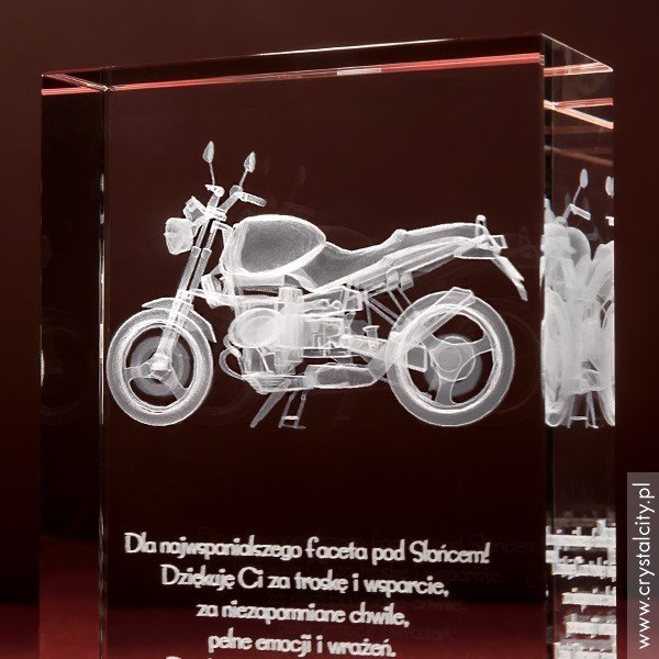 Personalizowana Statuetka Motocykl 3d W Prezencie Dla Chłopaka! 4