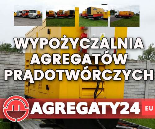 Wypożyczalnia, Wynajem Agregatów Prądotwórczych Mazowieckie Warszawa