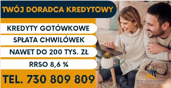 Kredyty Do 200 Tys, Wypłata W Ciągu Jednego Dnia. Bez Formalności Rrso 7,9 Procent