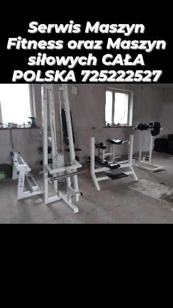 Serwis Sprzętu Fitness, Serwis Siłowni, Transport, Montaże, Sprzedaż Sprzętu, Utylizacja Sprzętu