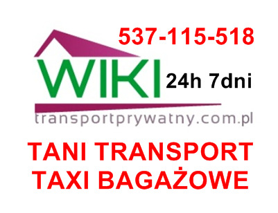 Taxi Bagażowe - Przewóz Rzeczy Bagażówka - Transport Wiki